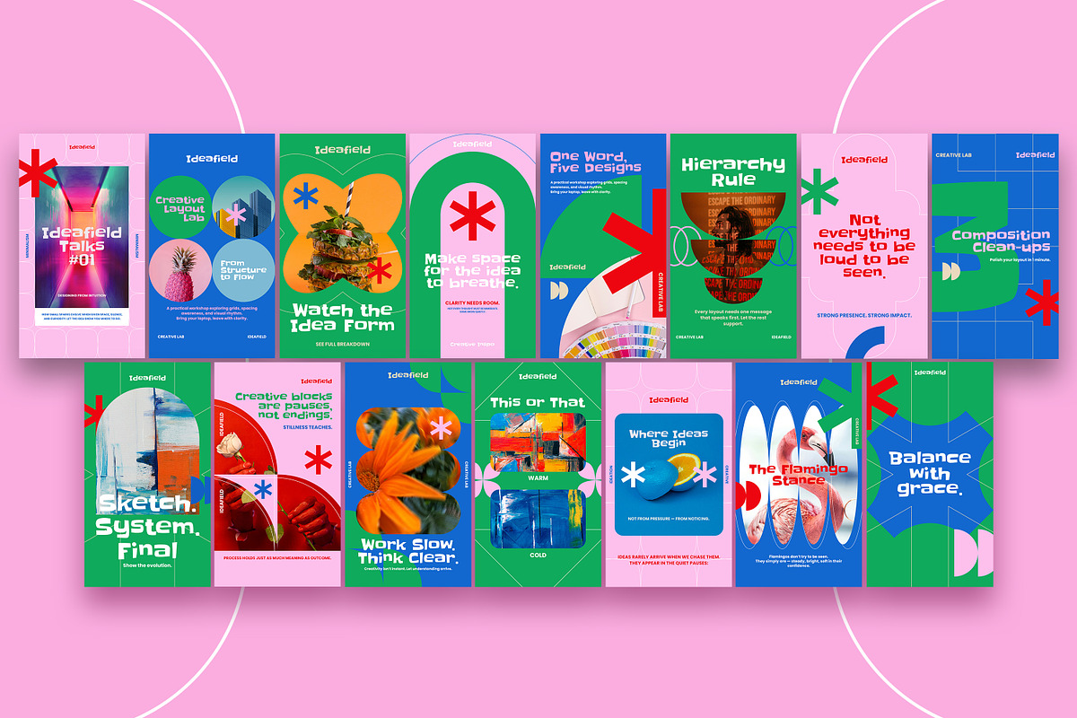 Ideafield Creative Instagram Kit, a Social Media Template by Nenjo Studio (Photo 3 of 5)