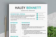 Editable RESUME Template / MS Word, a Resume Template by LevelUpResume (Thumbnail 1 of 5)