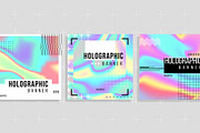 Holographic Bundle [Instagram], a Social Media Template by CONECT Market (Thumbnail 2 of 3)