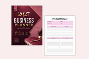 Editable 2027 Business Planner, a Stationery Template by Shumaya (Thumbnail 6 of 6)