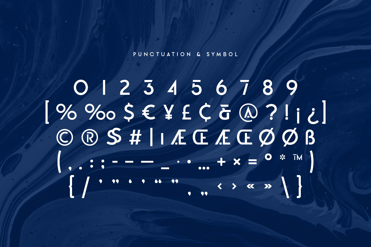 Aquarium - Modern Futuristic Font, a Sans Serif Font by Hamz Studio (Photo 3 of 15)