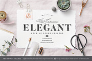 The Elegant Mock-Up Scene Creator, a Mockup by Anja Kaiser (Thumbnail 1 of 7)