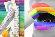 Rainbow Mix Watercolor, an Object Illustration by Olga Koelsch (Thumbnail 4 of 16)