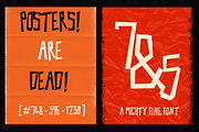 Fork, a Font by Simplex Opera (Thumbnail 2 of 3)