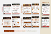 Real Estate Full Year Newsletters, a Flyer Template by CreativeVinesStore (Thumbnail 5 of 8)