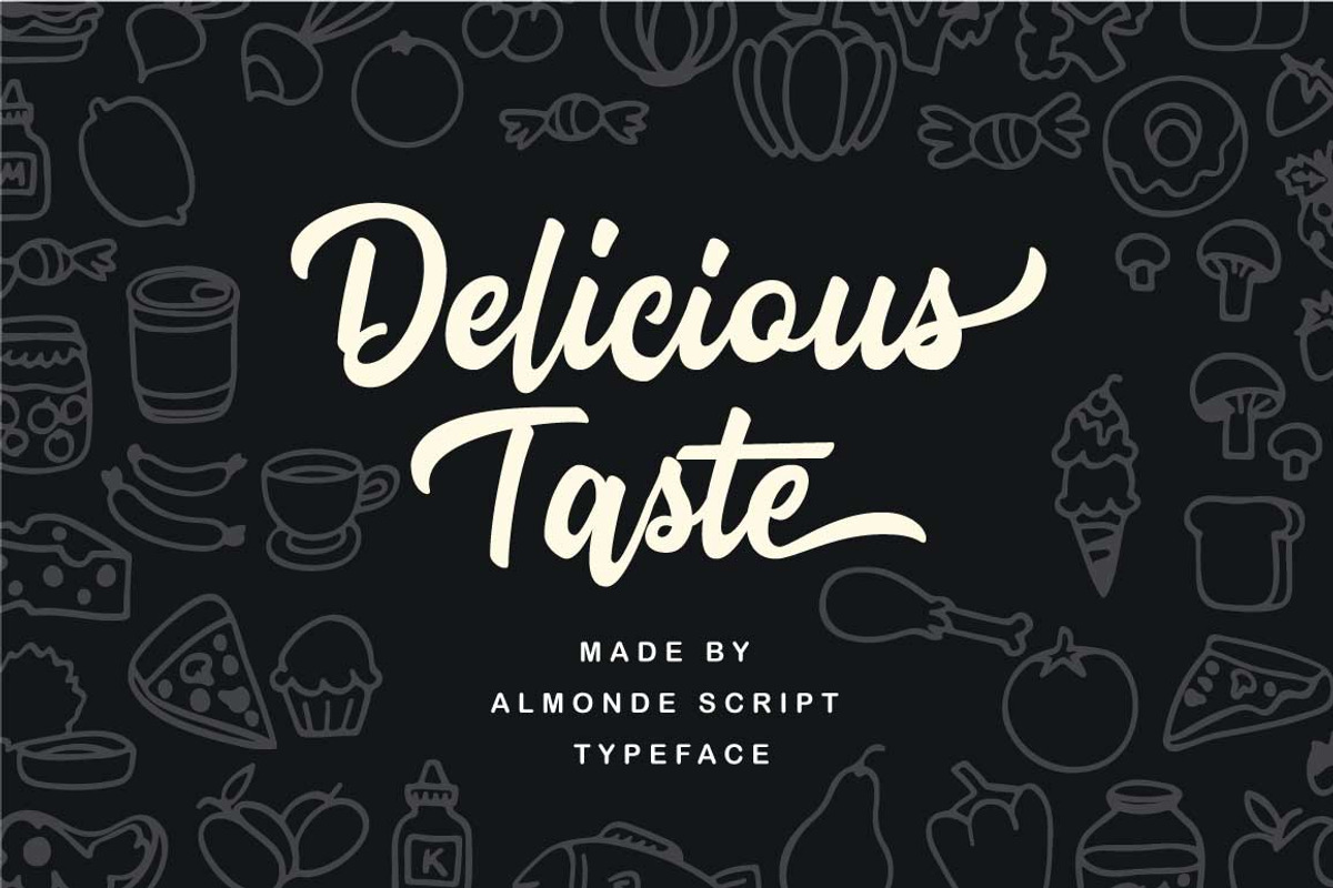 Almonde Script preview 5