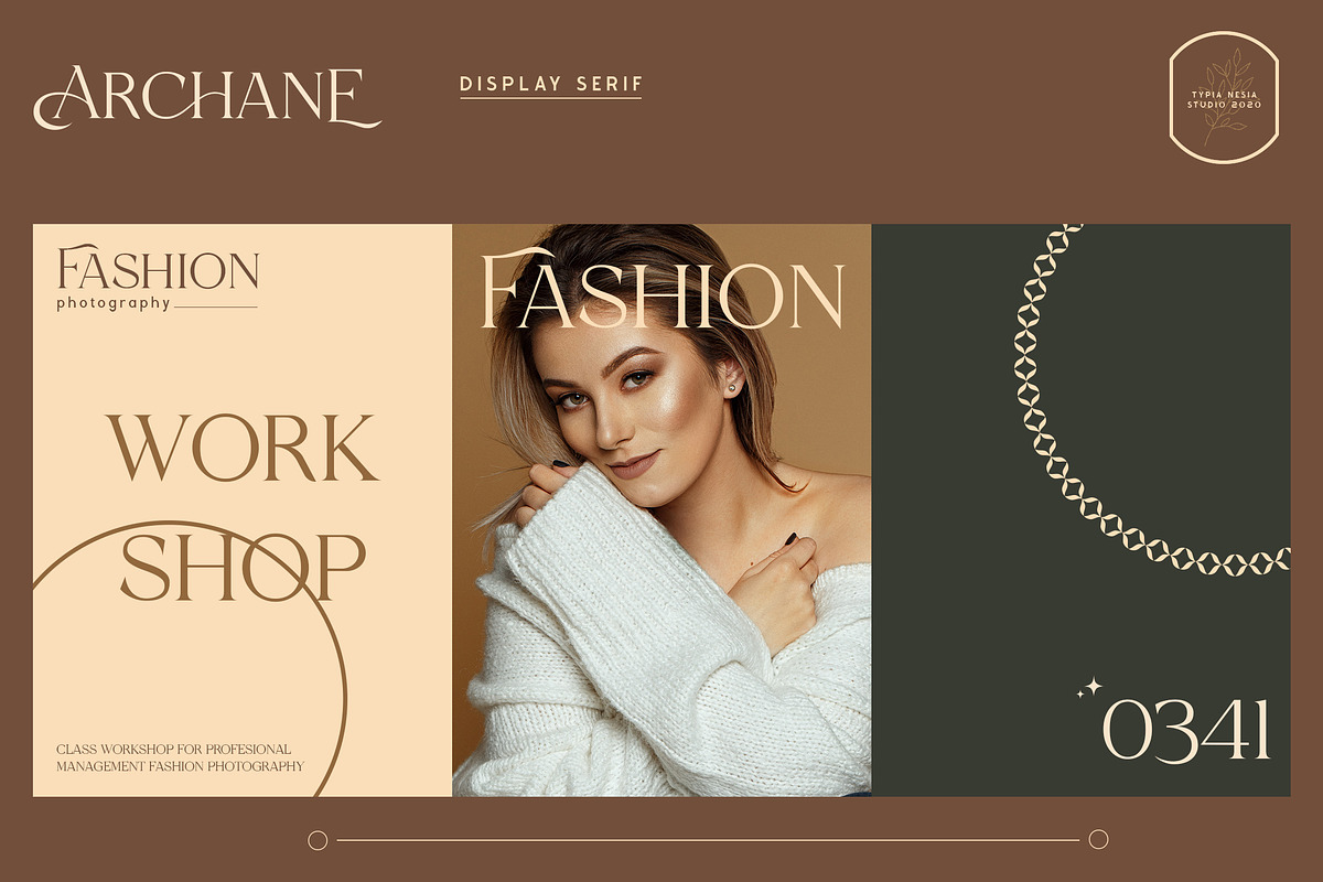 Archane - Display Serif, a Serif Font by Typia Nesia (Photo 7 of 12)