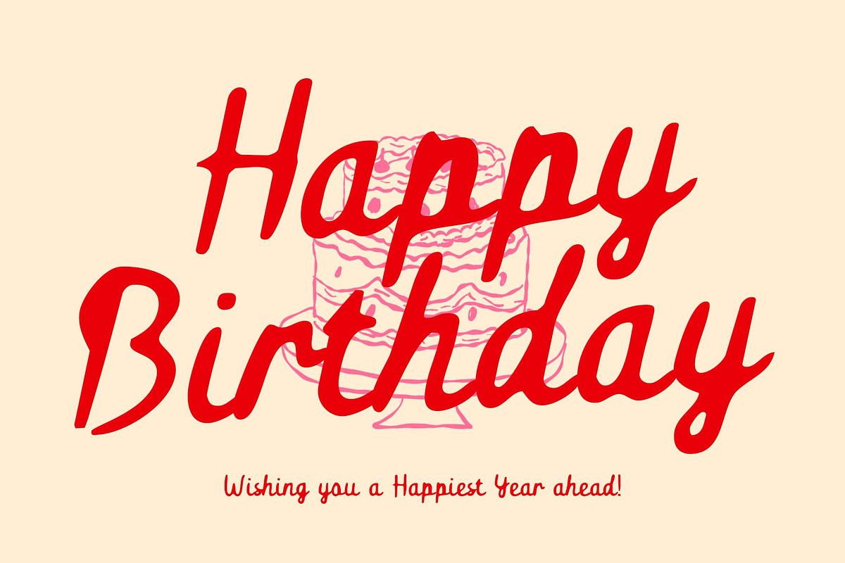 CS Astrid Drawn, a Script Font by Craft Supply Co. (Photo 2 of 8)