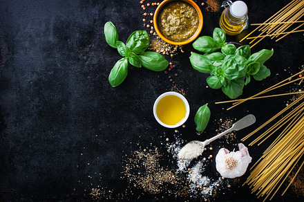 Top view vegetables healthy concept stock photo containing food and frame, a Food & Drink Photo by Valeria Art
