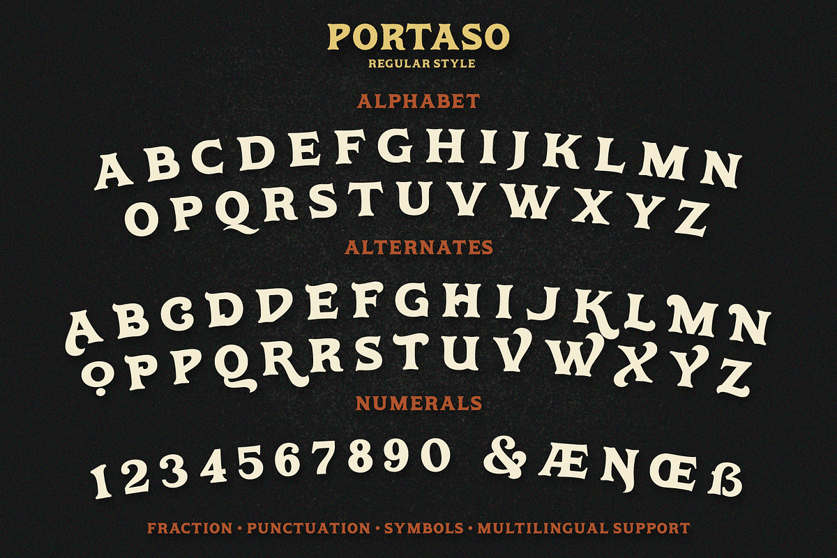 Portaso, a Serif Font by Larin Type Co. (Photo 11 of 12)