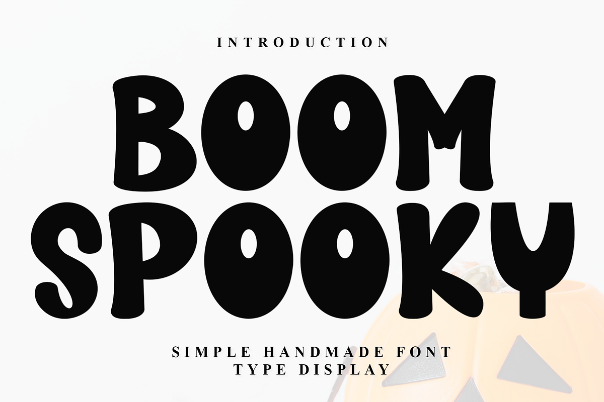 Boom Spooky, a Sans Serif Font by InermediaSTUDIO (Photo 1 of 8)