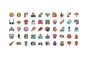 50 Summer Icons, an Icon by Side Project (Thumbnail 2 of 9)