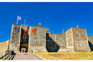 Henry ii's great tower of dover featuring dover, castle, and england, an Architecture Photo by Leonid Andronov