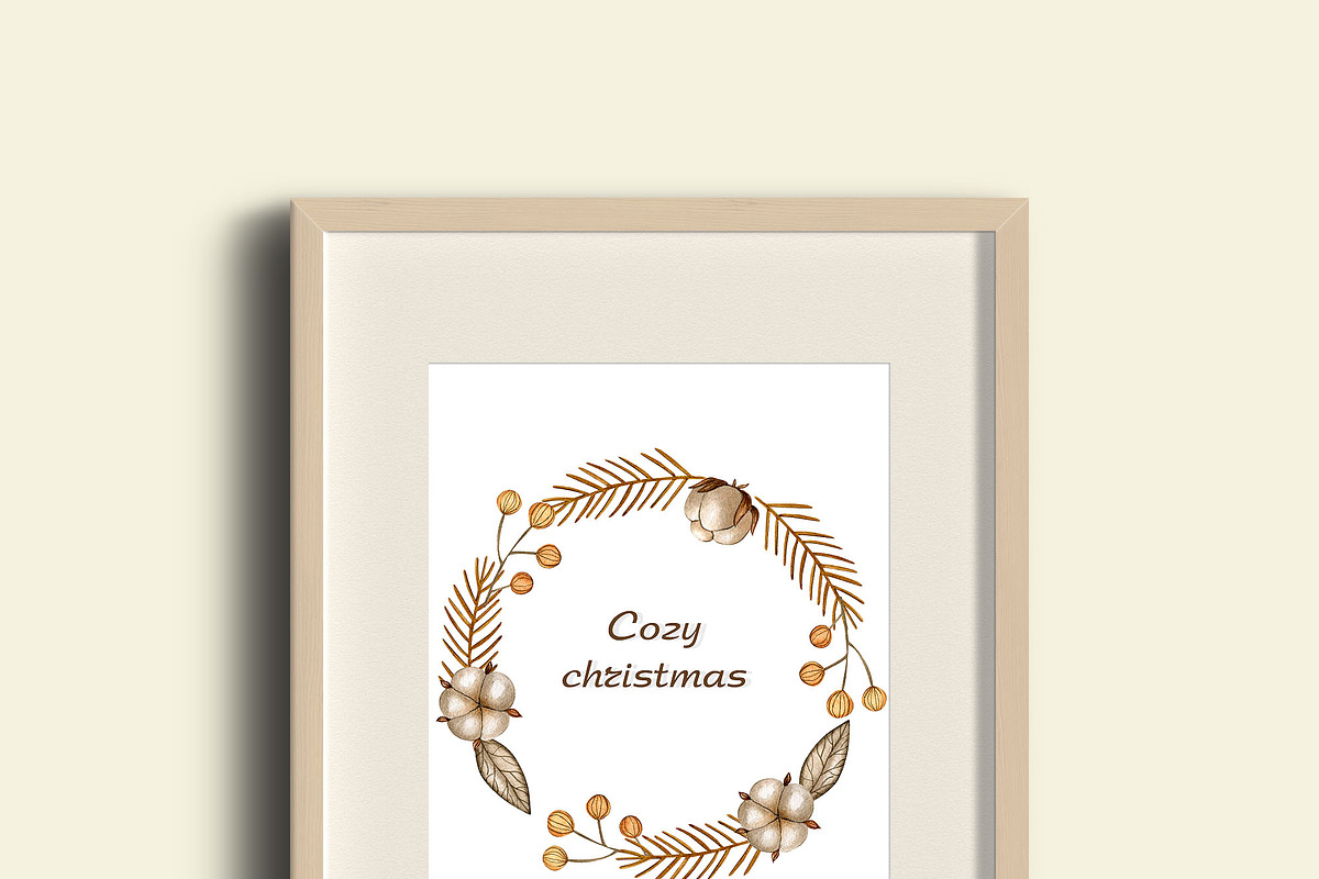 Magical cozy Christmas, a Decorative Illustration by ViolettaKh (Photo 4 of 7)