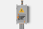Electrical Control Box Mockup, a Product Mockup by bimockup (Thumbnail 2 of 6)