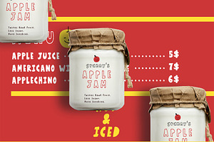 Honey Apple - Juicy Typeface