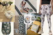 Groovy botanical collection, a Decorative Illustration by marie dricot (Thumbnail 12 of 16)