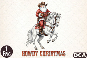 Western Christmas Png, Country Chris, an Illustration by DreamCafeArt
