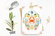 Sun and Sea. Vector Summer Patterns, a Pattern Graphic by Molly art (Thumbnail 11 of 21)