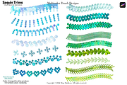 Procreate Sequin Trims Brushes, a Brush Add-On by Fashion Workshop Bkk (Thumbnail 9 of 11)