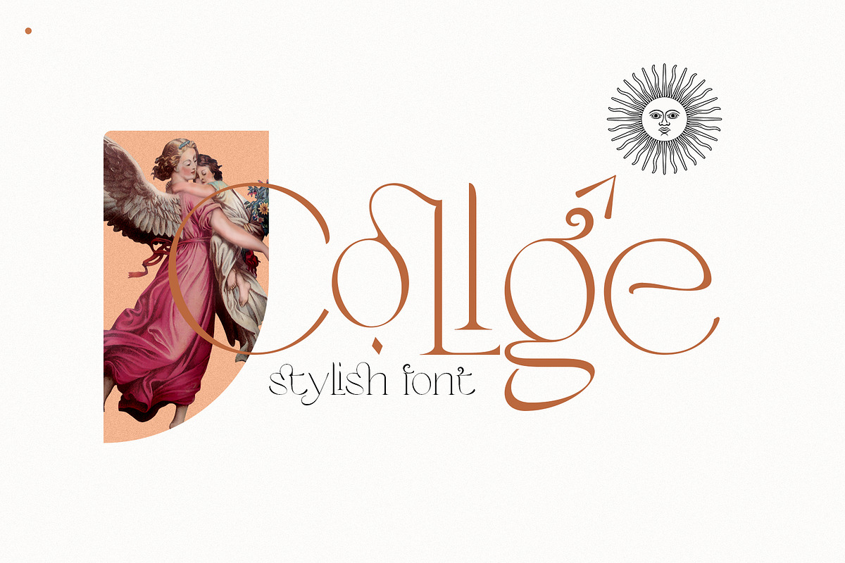Collge Serif, a Sans Serif Font by Alcode (Photo 1 of 13)