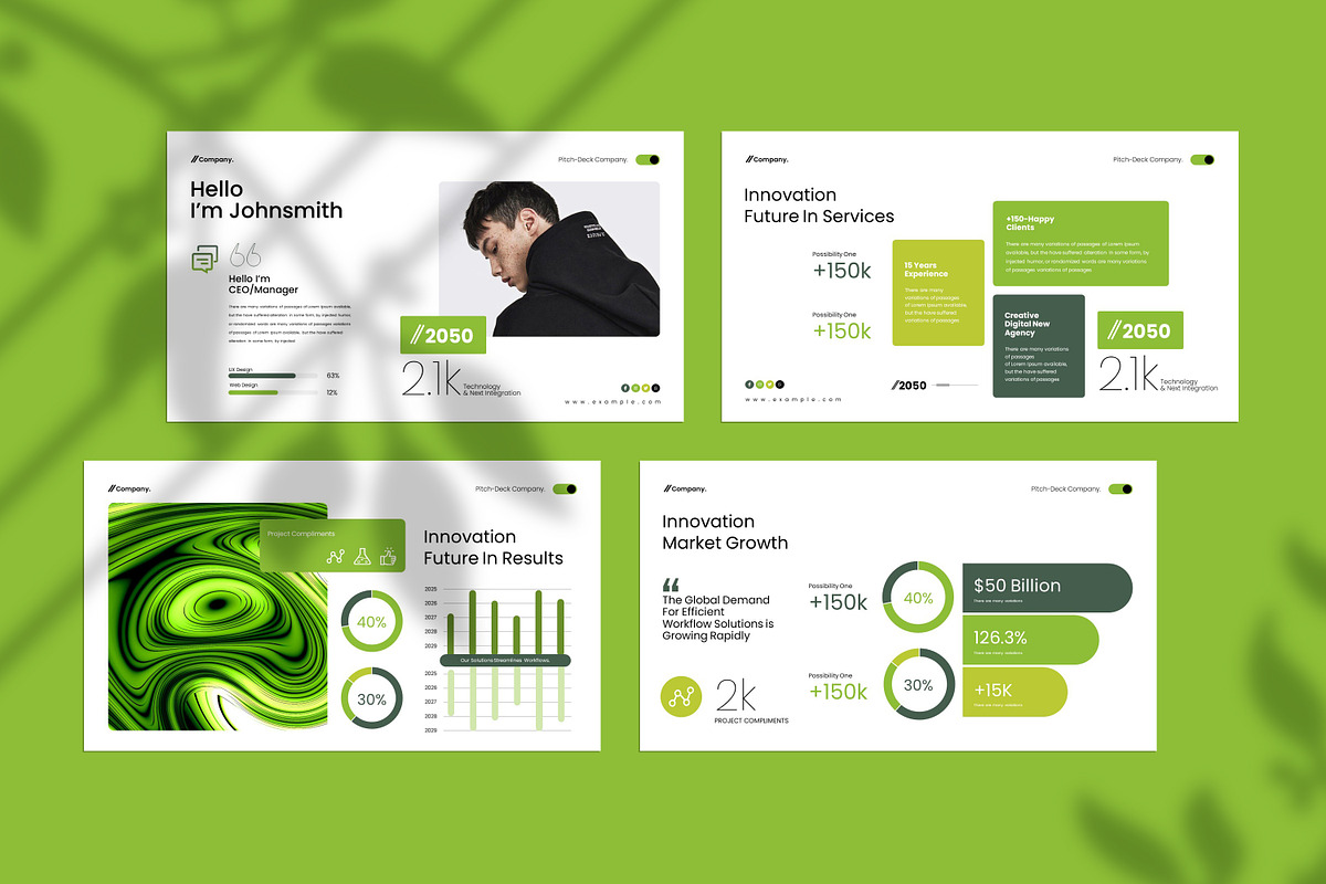 Future Pitch-Deck Presentation, a Presentation Template by Creative-Work (Photo 4 of 9)