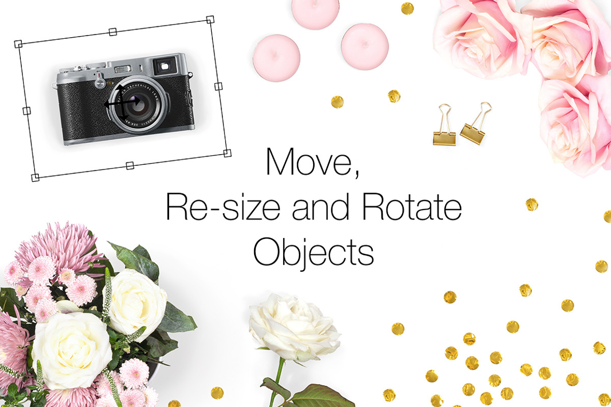 Wedding Scene Creator - Top View, a Product Mockup by Pixomize (Photo 2 of 7)