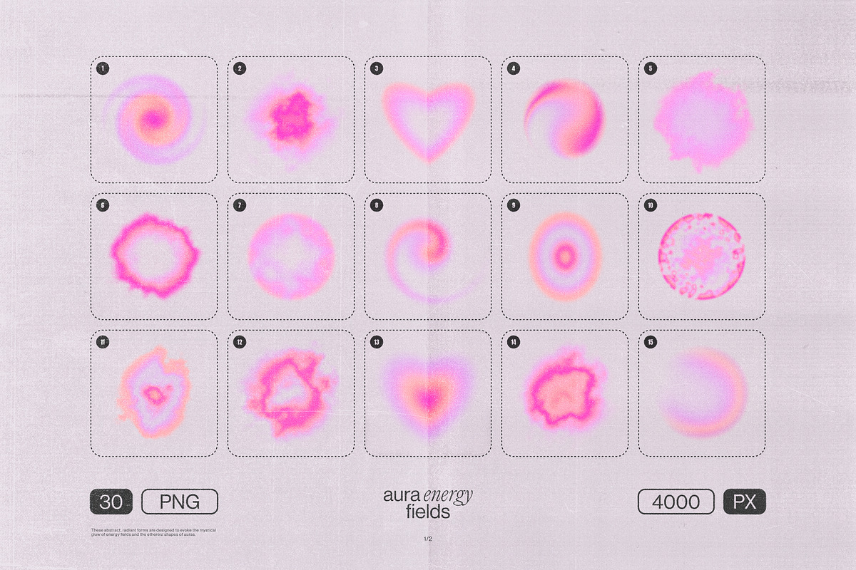 Aura Energy Flow - Mindful Graphics, an Object Graphic by Samolevsky (Photo 7 of 29)