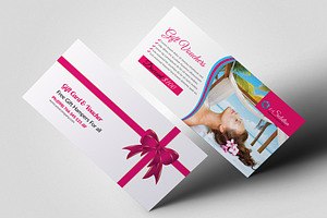 Beauty Spa Gift Voucher Template