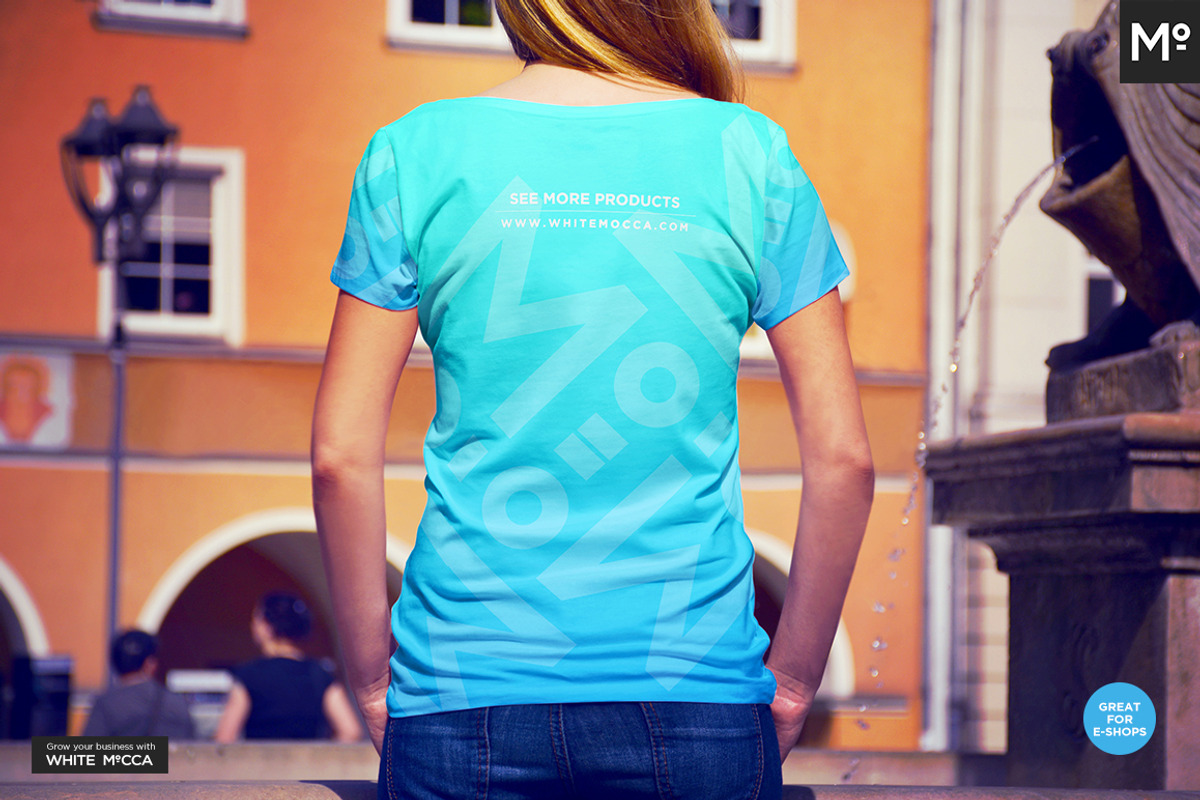 The City Series T-shirt Mock-up Pack, a Shirt Mockup by BlackMocca (Photo 17 of 24)