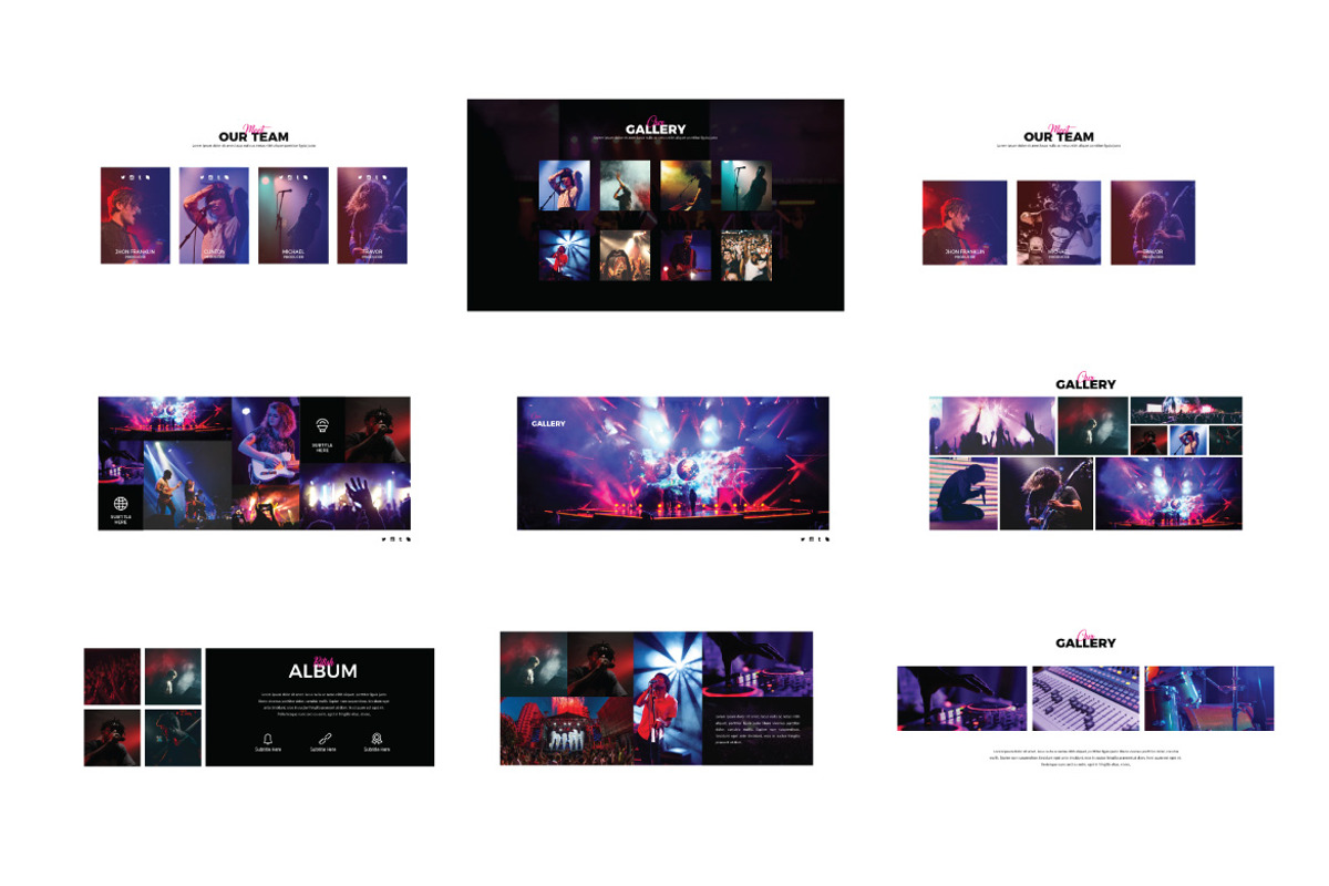 Madness Powerpoint Template, a Presentation Template by Dirtytemp Studio (Photo 4 of 6)