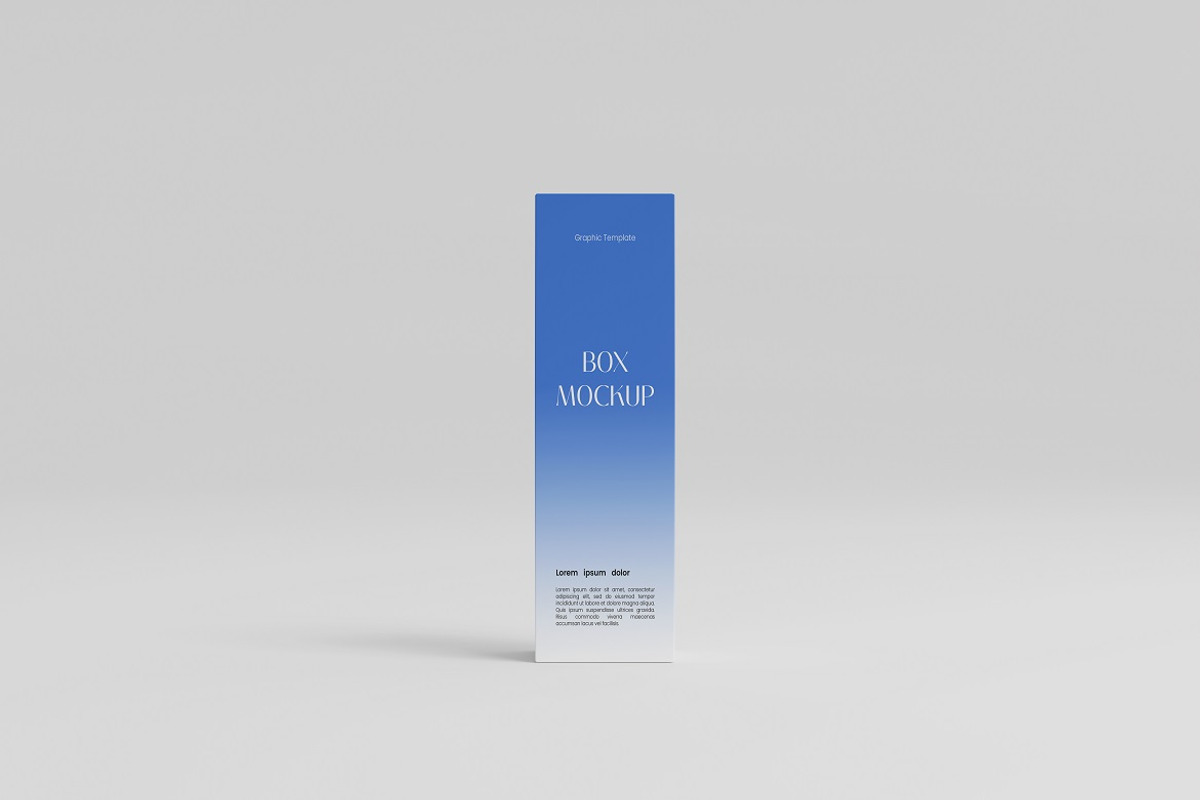 Vertical Box Mockup, a Packaging Mockup by Pexelyou (Photo 4 of 5)