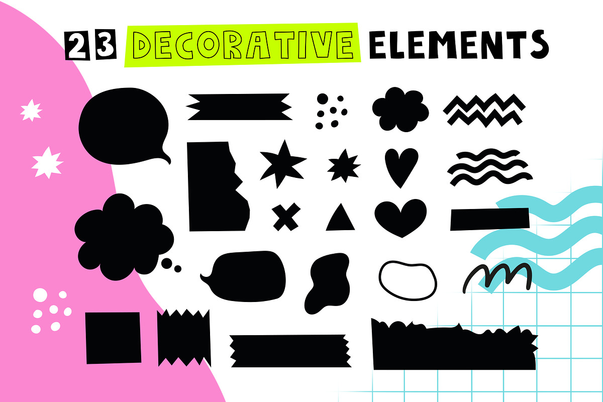 LetterGame - Kids font family, a Script Font by JuliyArt (Photo 7 of 12)