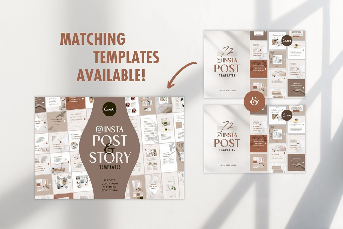 Instagram Post Templates Canva, a Social Media Template by Keikoya (Photo 11 of 12)