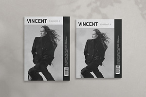 VINCENT / Magazine Brochure Template