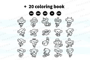 Cute Axolotl Clipart, an Animal Illustration by Palau (Thumbnail 9 of 10)