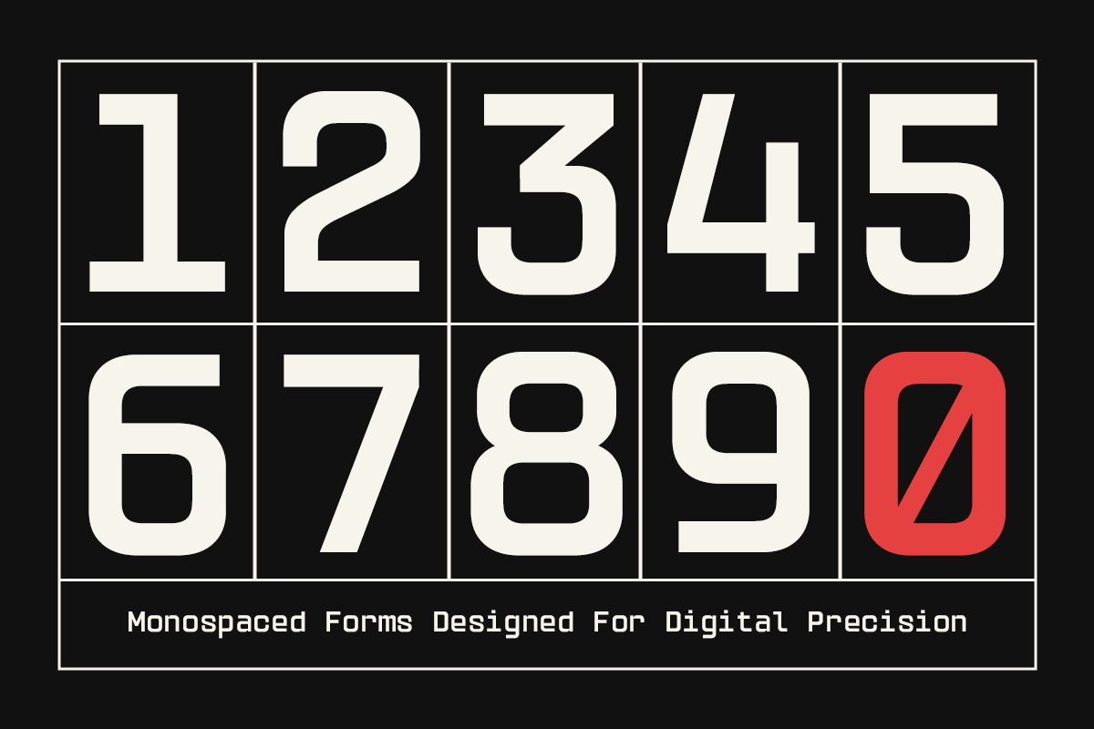 GC Vensca Mono - Modern Monospace, a Sans Serif Font by Glyphonic (Photo 9 of 15)