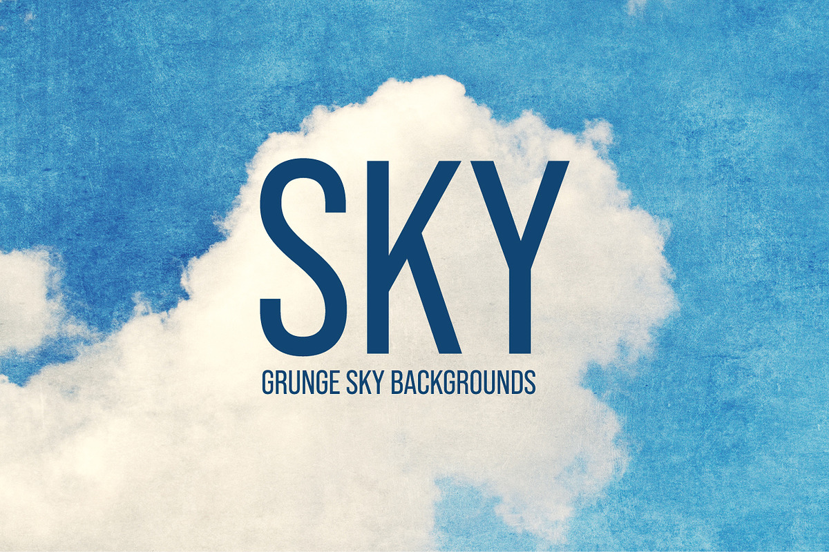 Grunge SKY Backgrounds -bibiart
