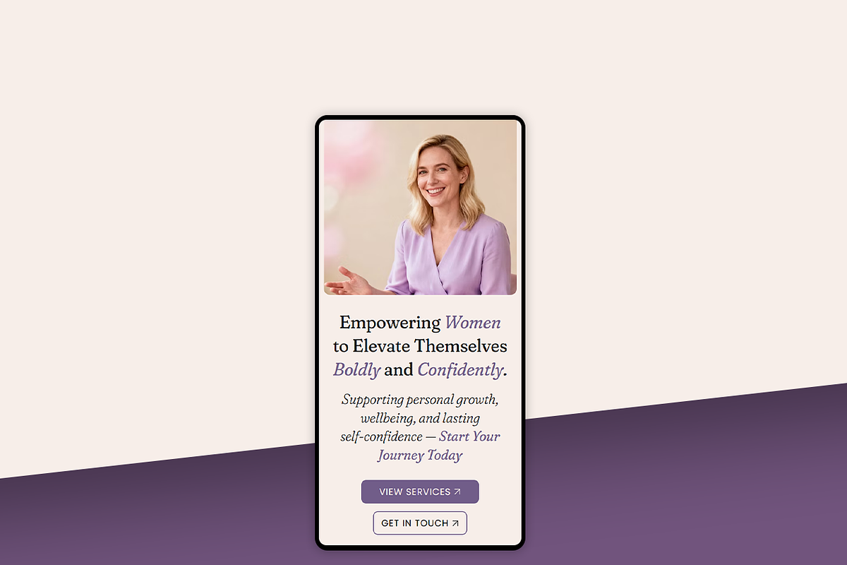 Life Coach Wix Studio Template, a Wix Template by Kitteeh (Photo 18 of 20)