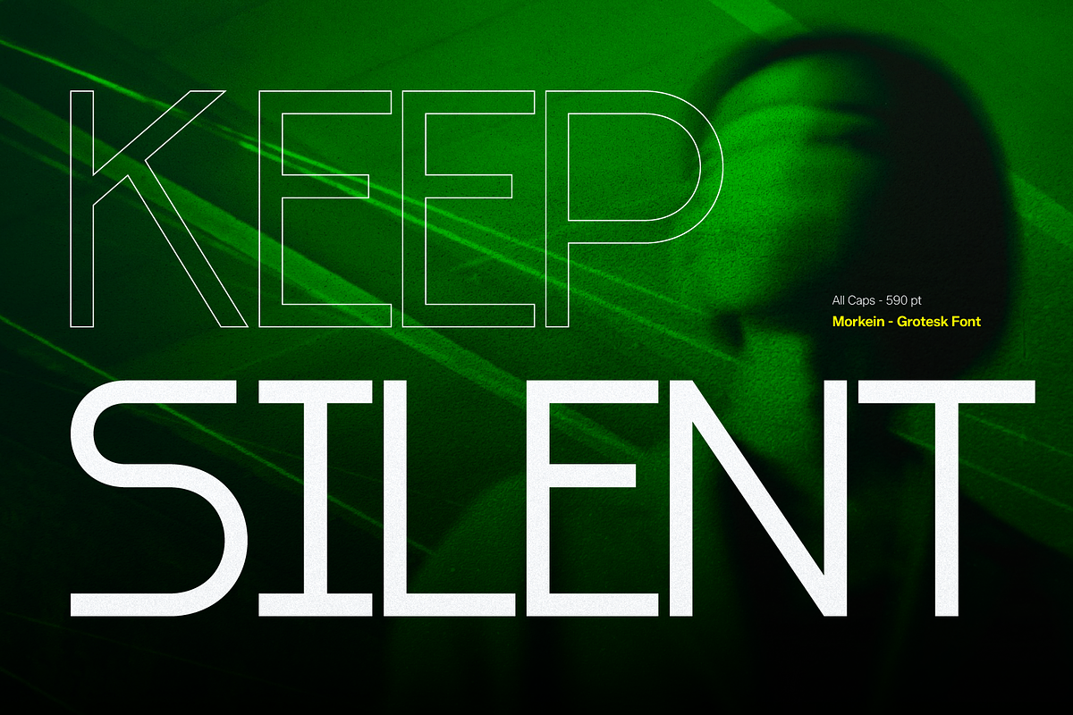 Morkein | Geometric Font, a Sans Serif Font by gracetype_studio (Photo 2 of 10)