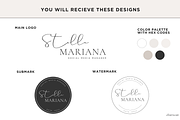 Modern Logo Template Kit Canva, a Branding & Logo Template by Studio Eburnean (Thumbnail 2 of 4)