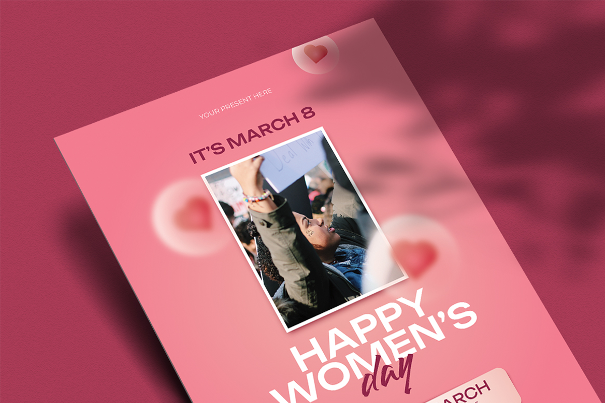Disa - International Women's Day Fly, a Flyer Template by Lettha-Studio (Photo 4 of 4)