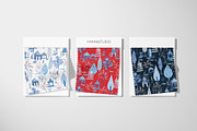 Pandora, Elegant Luxury Prints, a Pattern Graphic by HannaStudio (Thumbnail 2 of 9)