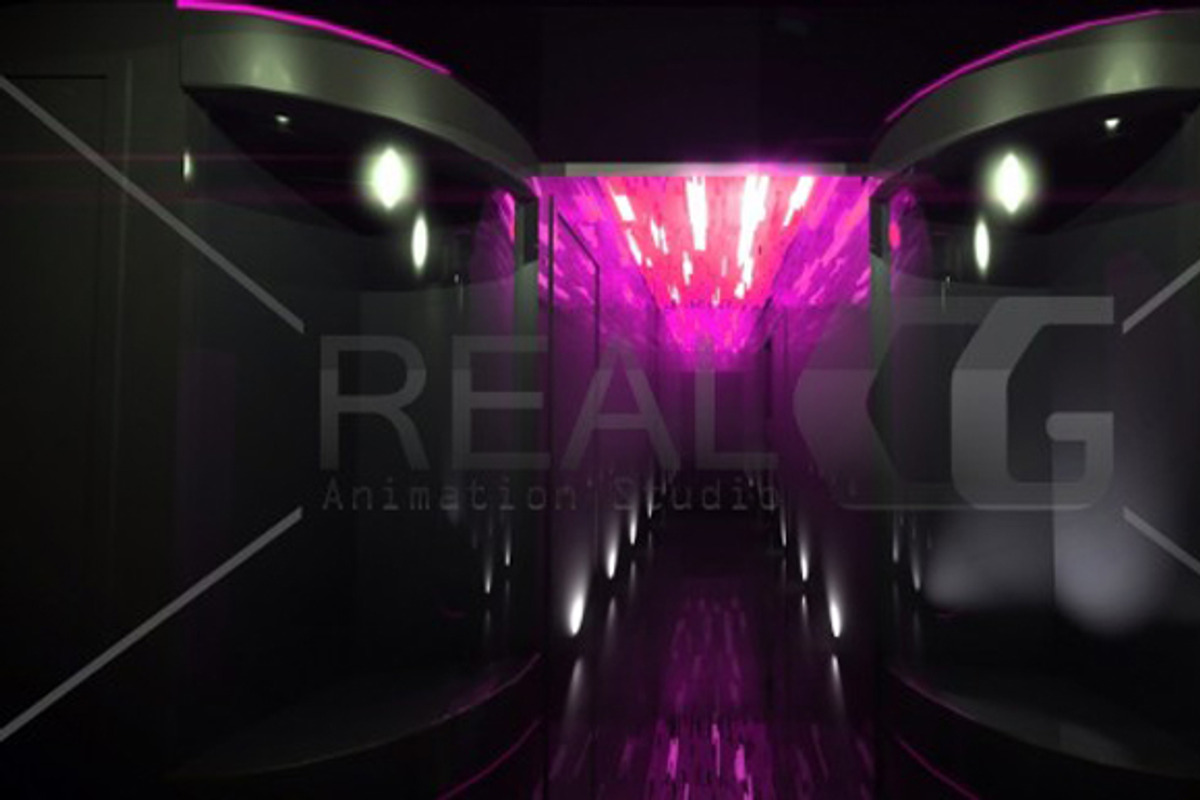 3D render of Night Club Interior preview 2