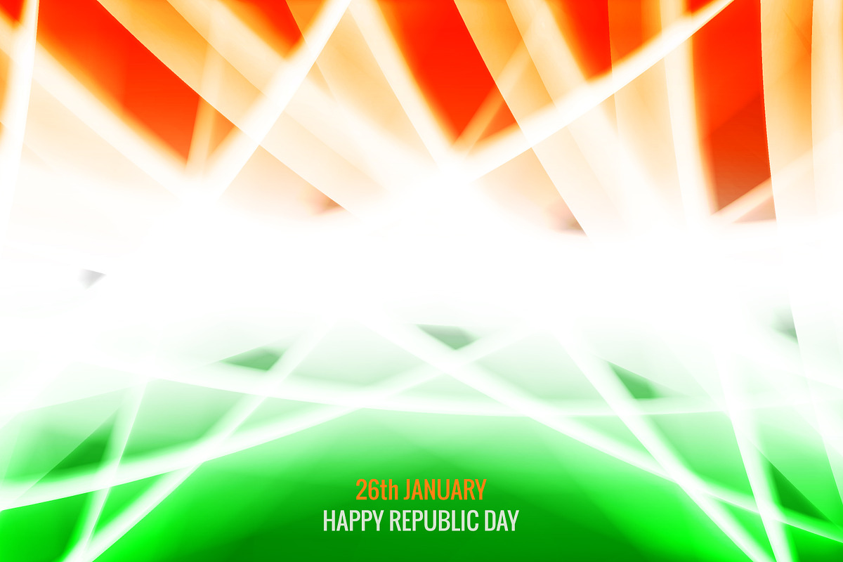 7 Banners of Indian republic day, a Background Graphic by NJ Himel (Photo 4 of 8)