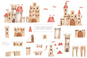 DRAGONS AND KNIGHTS. Watercolor, an Illustration by OlliArtDesign (Thumbnail 3 of 9)
