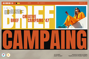 HAZE | Brief Campaign GSL Figma, a Presentation Template by Studio Temply