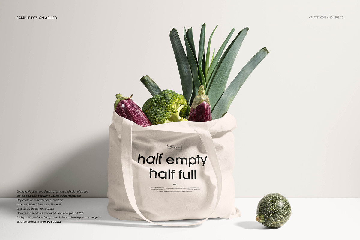 Noissue Tote Bag Mockup Bundle, a Packaging Mockup by creatsy5 (Photo 18 of 67)