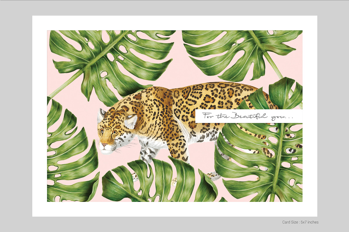Jungle, Luxurious Cliparts & more!, a Pattern Graphic by Pink Linen (Photo 9 of 11)