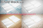 Bifold Brochure Mockup, a Print Template by MockUps Gallery (Thumbnail 3 of 6)